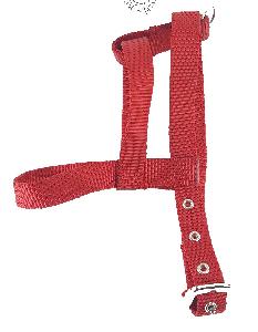 3/4" DOG HARNESS - RED